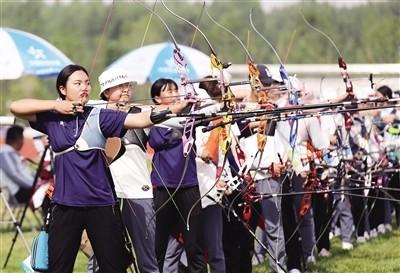 西安财经大学参与第十四届全国运动会射箭项目测试赛志愿服务工作 运动会参与情况说明