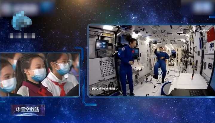 (新华全媒+)把航天梦播撒在浩渺宇宙--记中国空间站“天宫课堂”第二次太空授课 我的航天梦图片