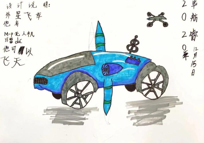 未来的汽车 《未来的汽车》美术